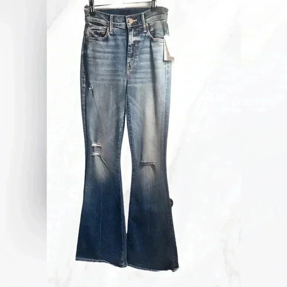 NWT Mother  “super cruiser” medium wash 5 pocket jean 23 - Picture 2 of 5
